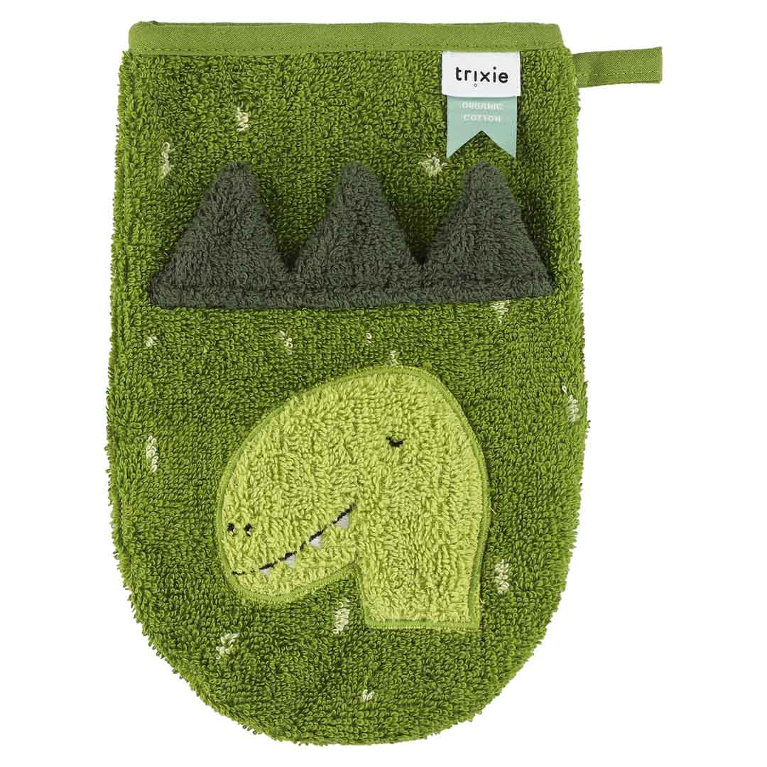 Waschhandschuh 2-pack | Mr. Dino - Mrs. Elephant